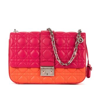 Dior Pre-owned Womens Miss Medium Crossbody - Pink - One Size