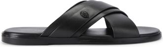 Kurt Geiger Mens Leather Bond Sandal Sandals - Black - Size UK 7