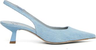 Roberto Festa Milano Denim Slingback Arabel Pumps - Dames - Pumps - Blauw - 37 EU - Denim - Schoenen