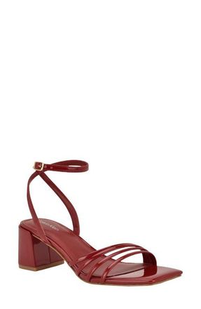 Calvin Klein Pazey 2 Ankle Strap Sandal in Dark Red at Nordstrom, Size 8.5