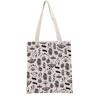 Generic PYOUL Spiritual Lover Gift Reiki Crystal Tote Bag Reiki Healer Handbag Reiki Prayer Gift Reiki Healing Gift (Reiki Crystal Tote)