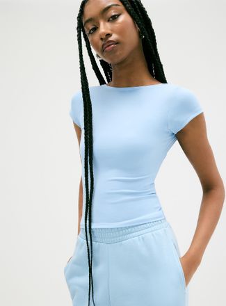 Twik Womens Second-skin open-back T-shirt