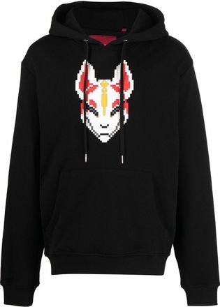 Mostly Heard Rarely Seen Last One Standing pullover hoodie - men - Cotton/Spandex/Elastane - L - Black