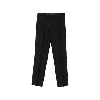 Lardini Suit Trousers - male - Lardini - Suit Trousers - Black - XL - Trousers