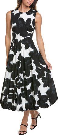 Kenneth Cole Bubble Hem Midi Dress
