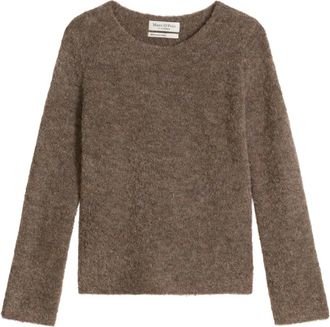 Marc O'Polo Maglioni Girocollo Manica Lunga - - Knitwear - Donna - Marrone - XL
