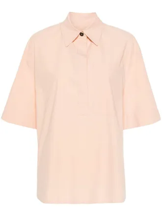 Jil Sander Camicia con cuciture tono su tono - Rosa