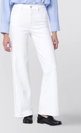 Frame Denim slim palazzo jeans flared leg design