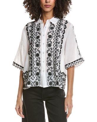 Johnny Was Talia Relaxed Shirt