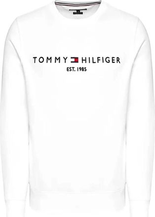 Tommy Hilfiger Sweatshirts, male, White, Size: XL Felpa