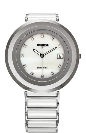 Jowissa womens cyclon mother of pearl watch - White - One Size