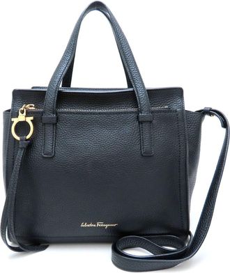 Ferragamo Leather Handbag (Pre-Owned)