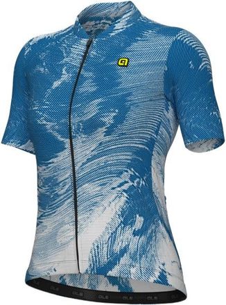 Al&eacute; PR-E Fan S/S Jersey Velotrikot f&uuml;r Damen | blau