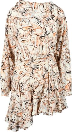 Isabel Marant Short Silk Dress - Beige
