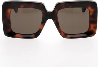Loewe Stijlvolle zonnebril voor zonnige dagen - unisex - Zonnebrillen - Bruin - ONE Size - Accessoires