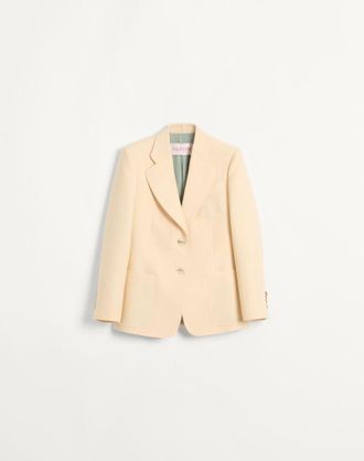 Valentino Blazer In Crepe Couture Donna BETULLA 36