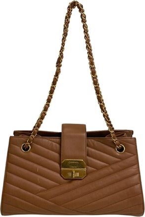 Chanel Gabriel Leather Shoulder Bag (Pre-Owned)