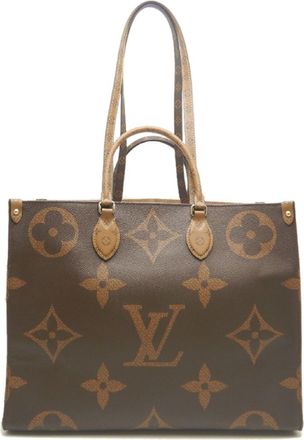 Louis Vuitton Brown Monogram Tote Bag (Pre-Owned)