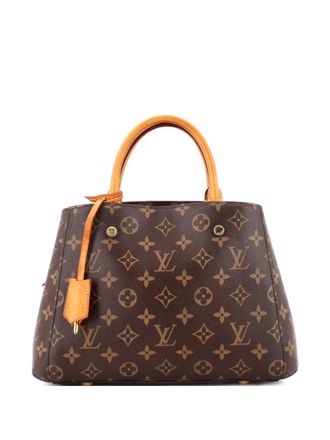 Louis Vuitton Montaigne Handbag Monogram Canvas BB satchel - Bruin