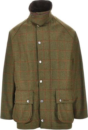Barbour Beaufort wollen tweed jas - Heren - Jassen - Groen - Maat: M Wol