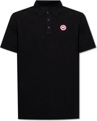 Canada Goose Beckley Katoenen Polo - Heren - Polos - Zwart - 2XL - Katoen - Tops