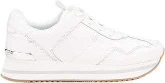 Michael Kors Leren Raina Trainer Sneakers - Dames - Sneakers - Wit - 39 EU - Schoenen