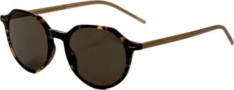 HUGO BOSS Womens 51 mm Yellow Sunglasses