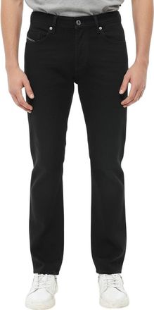 Diesel Black Mid Rise Jeans