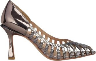 Alma En Pena Spiegeleffect hak schoen - Dames - Pumps - Geel - 36 EU - Schoenen