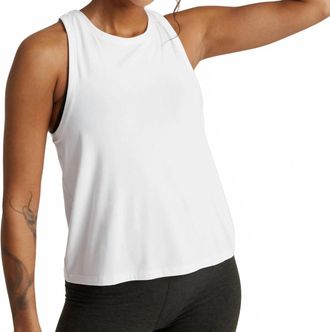 Beyond Yoga Featherweight Rebalance Tank Top In White