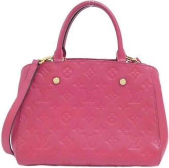 Louis Vuitton Pre-owned Monogram Empreinte Handbag - Dames - Vintage Handtas - Roze - ONE Size - Leer - Vintage