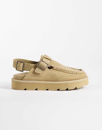 Clarks Meare Easy - Scarpe in camoscio color acero-Neutro