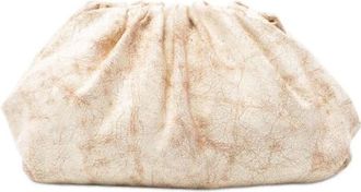 Bottega Veneta Pre-owned Clutches, female, Beige, Size: ONE SIZE Pre-owned The Pouch