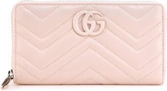 Gucci Gg Marmont Zip Around Wallet