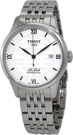 Tissot Le Locle Double Happiness Automatic Silver Dial Mens Watch T006.407.11.033.01