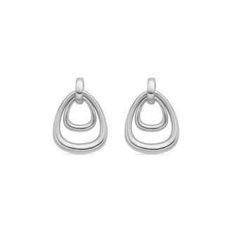Luxenter oorbellen in 925 sterling zilver rhodiumafwerking - Almiol