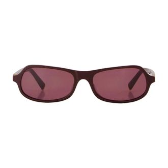 Miu Miu Accessoires, unisex, Rood, ONE Size, MU B10Su Zonnebril