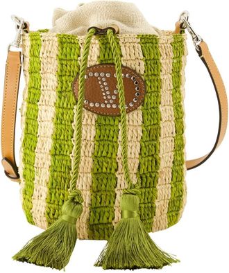 Valentino Garavani Bucket Bags, female, Multicolor, Size: ONE SIZE Small V Logo Bucket Bag