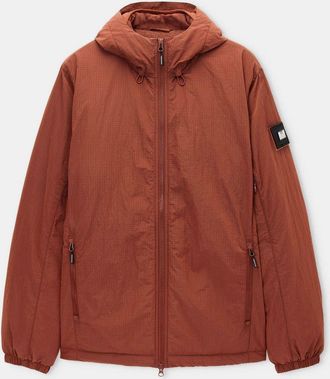 Weekend Offender Mens Vettel Thermo Jacket in Rust - Size X-Large