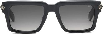 Philipp Plein Eyewear Occhiali da sole squadrati - Nero