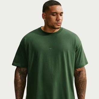 Nike Mens Nike Sportswear Loose T-Shirt in Green | IX2080-323