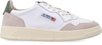 Autry Low-Top Sneakers With Perforated Detailing And Suede Overlays