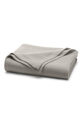 Boll & Branch Lightweight Bed Blanket in Pewter at Nordstrom, Size Twin