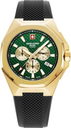 Swiss Alpine Military 7005.9814 Watch - Heren - Horloges - Geel - ONE Size - Accessoires