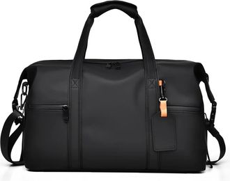 Generic Large Capacity Travel Bag,Portable Overnight Duffel Unisex Sport Fitness,Perfect,Compatible For Sports And Outdoor(Black)