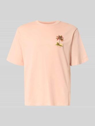 Jack & Jones Relaxed Fit T-Shirt mit Motiv-Print Modell Vintage in Apricot, Gr&ouml;&szlig;e XXL