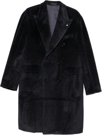 Tagliatore Double-breasted Peaked-lapel Coat