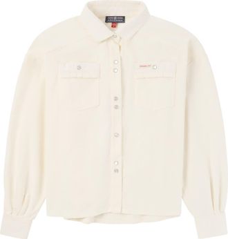 Amundsen & Scott Wild Velvet Shirt in White at Nordstrom, Size X-Large