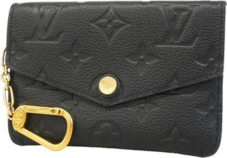 Louis Vuitton Noir Coin Purse/Coin Case (Pre-Owned)
