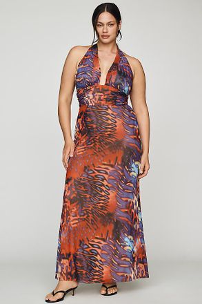 AFRM Plus Anja Halter Maxi Dress